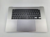Genuine MacBook Pro 16" 2019 A2141 Palmrest English Keyboard Space Grey - FIXgenie